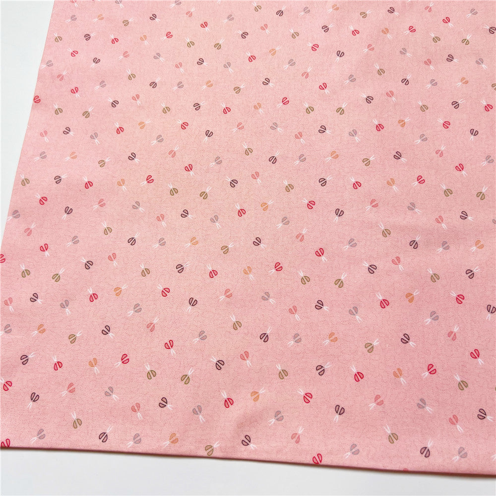 Green sewing ruler cotton fabric for Sewing Quilting Accessories DIY Tablecloth decoration Pillowcase Material