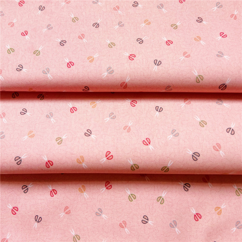 Green sewing ruler cotton fabric for Sewing Quilting Accessories DIY Tablecloth decoration Pillowcase Material