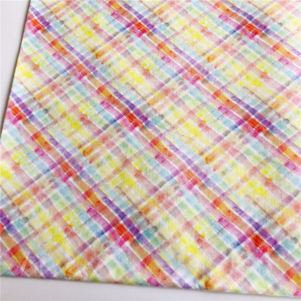 Watercolor pen line 100% cotton printed fabric diy sewing fabric handmade