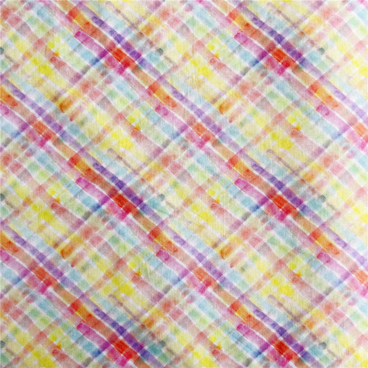 Watercolor pen line 100% cotton printed fabric diy sewing fabric handmade