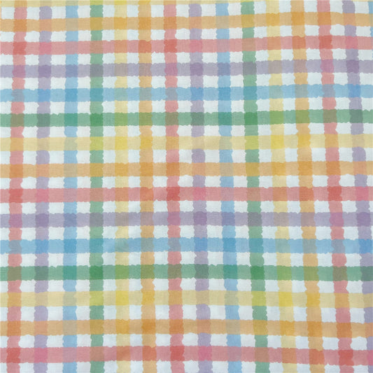 Rainbow Wave Dot Stripe Wave Geometry Cotton Plain Fabric Shirt Dress Handmade Baby Clothing Bag Needlework Patchwork Material