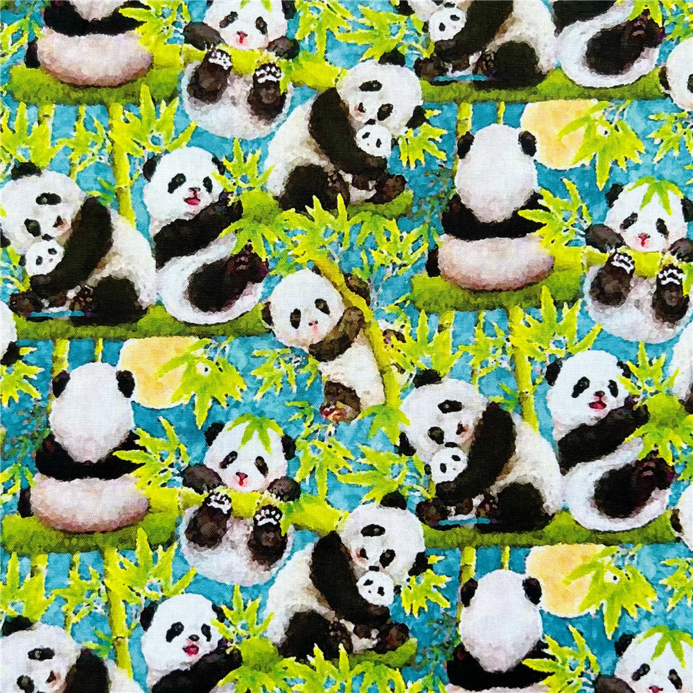 Lovely animal Series 100% Cotton Fabric Patchwork Sewing Quilting Fabrics Needlework For Tissue DIY Cloth Sewing Dress