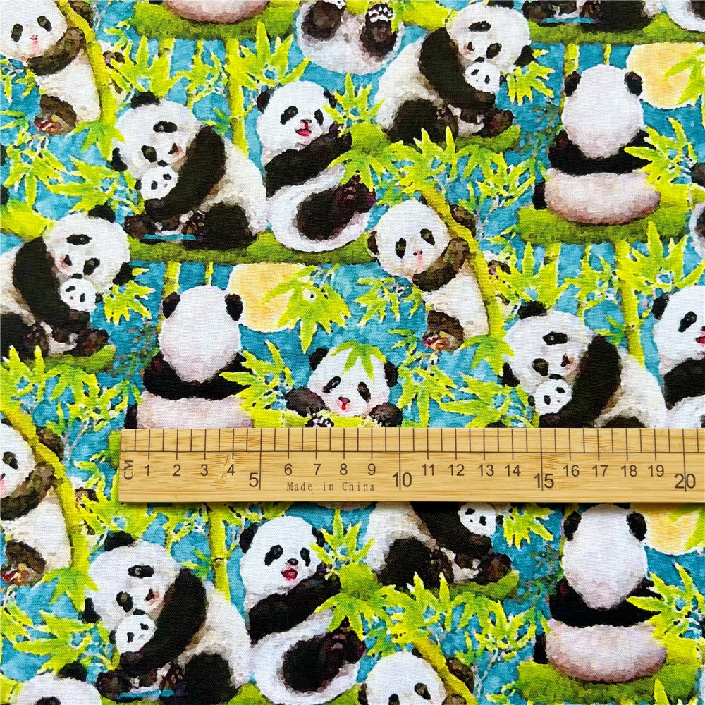 Lovely animal Series 100% Cotton Fabric Patchwork Sewing Quilting Fabrics Needlework For Tissue DIY Cloth Sewing Dress