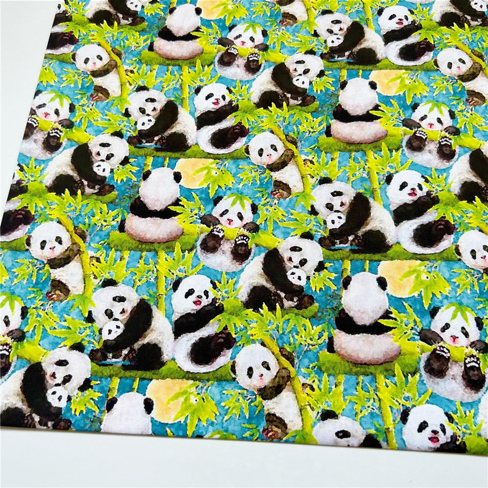 Lovely animal Series 100% Cotton Fabric Patchwork Sewing Quilting Fabrics Needlework For Tissue DIY Cloth Sewing Dress