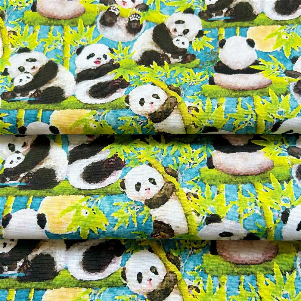 Lovely animal Series 100% Cotton Fabric Patchwork Sewing Quilting Fabrics Needlework For Tissue DIY Cloth Sewing Dress